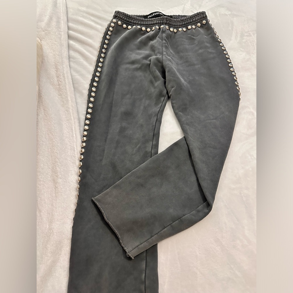 FILLES A PAPA studded sweatpants (2021)